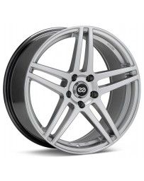 Enkei RSF5 16x7 38mm Offset 5x114.3 Bolt Pattern Hyper Silver Wheel