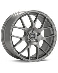 Enkei Raijin 18x9.5 15mm Offset 5x114.3 Bolt Pattern 72.6 Bore Titanium Gray Wheel *Min Qty 60*