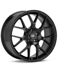 Enkei Raijin 18x8.5 38mm Offset 5x114.3 Bolt Pattern 72.6 Bore Diameter Black Wheel