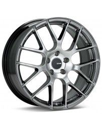 Enkei Raijin 19x9.5 35mm Offset 5x120 Bolt Pattern 72.6 Hub Bore Hyper Silver Wheel