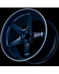 Advan Racing GT Premium Version (Center Lock) 20x12.0 +44 Racing Titanium Blue & Ring