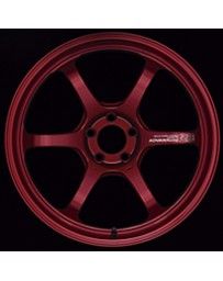 Advan Racing R6 20x9 +42mm 5-114.3 Racing Candy Red Wheel