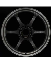 Advan Racing R6 20x9.5 +22mm 5-120 Machining & Black Coating Graphite Wheel