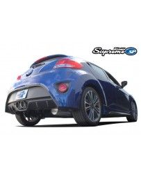 GReddy Supreme SP Catback Exhaust with Dual 102mm GReddy Engraved Tips Hyundai Veloster Turbo 1.6L 12-16