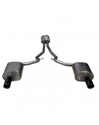 Mustang 2015+ Ford Performance By Borla Cat-Back Exhaust System 2-1/2" EC-Type Stainless Steel With 4" Black Chrome Tips