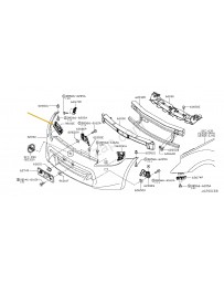 370z Nissan OEM Lower Headlight Bracket Clip - RH