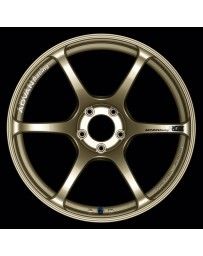 Advan Racing RGIII 18x10.5 +25 5-114.3 Racing Gold Metallic Wheel