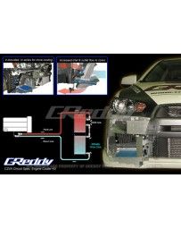 Greddy Circuit Spec Oil Cooler Kit Mitsubishi Evolution X 2008-on