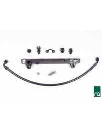 Radium Engineering 08-16 Mitsubishi Evo X OEM Configuation Fuel Rail Kit w /8AN Ports - Black