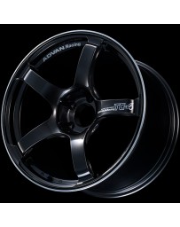 Advan Racing TC4 17X8.5 +50 5-114.3 Black Gunmetallic & Ring Wheel