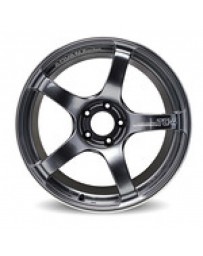 Advan Racing TC4 18x9.5 +45 5-114.3 Racing Black Gunmetallic and Ring Wheel
