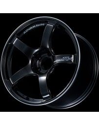 Advan Racing TC4 17x7.5 +35 4-100 Black Gunmetallic & Ring Wheel