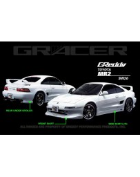 GReddy Gracer Rear Under Spoiler Toyota MR2 1990-1996