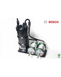 Radium Engineering Dual External Bosch 044 Vertical Fuel Surge Tank (Pumps Not Incl)