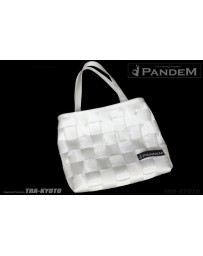 GReddy Pandem Woven Harness Style Hand Bag - White