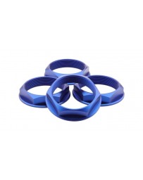 fifteen52 Super Touring (Chicane/Podium) Hex Nut Set of Four - Anodized Blue