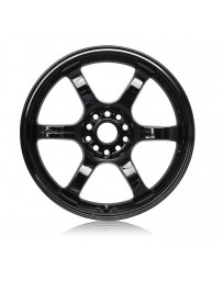 Gram Lights 57CR 18x7.5 +40 5-114.3 Gloss Black Wheel