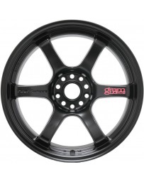 Gram Lights 57DR 19x9.5 +25 5-112 Semi Gloss Black Wheel