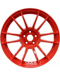 Gram Lights 57XTREME 18x9.5 +40 5-100 Red Wheel