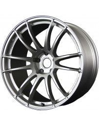 Gram Lights 57XTREME 18x9.5 +40 5-100 Sunlight Silver Wheel