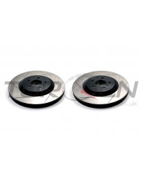 350z StopTech Discs for Brembo brakes - Front pair - SLOTTED