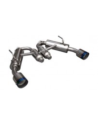 HKS Stainless Steel Axle Back Exhaust System, Full Dual Muffler - Infiniti Q50 Sedan V37