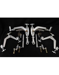 FDF RaceShop NISSAN/ INFINITI 350Z/G35 MANTIS ANGLE KITS No Offset Rack Spacer No Upper Control Arms FDF Silver