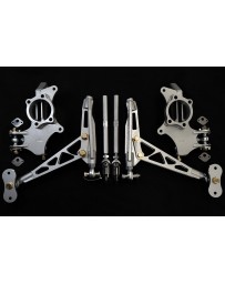 FDF RaceShop RX7 FC GRIP KIT USING 350Z WHEEL BEARING Full Kit FDF Silver