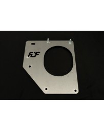 FDF RaceShop FORD MUSTANG S197 HYDRO MOUNT PLATE Raw steel
