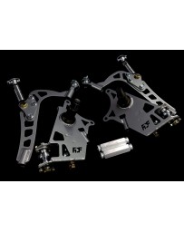 FDF RaceShop FORD MUSTANG SN95 MANTIS ANGLE KIT With Full Knuckle Replacement FDF Silver