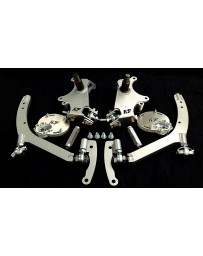 FDF RaceShop FORD MUSTANG S197 MANTIS ANGLE KIT Without Caster Plates Without On Car Adjustment RAW