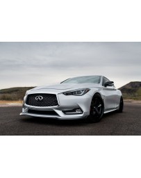 Stillen Front Lip Splitter - Infiniti Q60 3.0T 17+ CV37