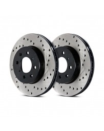300zx Z32 Stoptech Direct Replacement Rotors - Front Pair, 26mm for 90 Non-Turbo Models Only Drilled