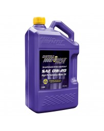 Royal Purple API-Licensed Multi-Grade SAE 0W-20 Synthetic Motor Oil, 5 Quarts x 3