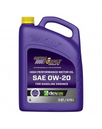 Royal Purple API-Licensed Multi-Grade SAE 0W-20 Synthetic Motor Oil, 1 Quart x 6