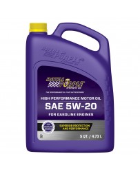 Royal Purple API-Licensed Multi-Grade SAE 5W-20 Synthetic Motor Oil, 1 Quart x 6