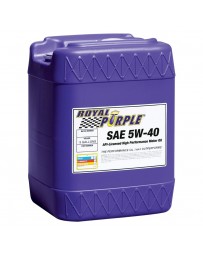Royal Purple API-Licensed Multi-Grade SAE 5W-40 Synthetic Motor Oil, 5 Gallons