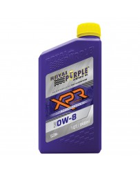 Royal Purple XPR SAE 0W-8 Synthetic Motor Oil, 1 Quart x 6