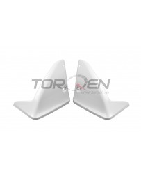 370z Z34 Nissan OEM Splash Guards - Rear Pearl White QAB