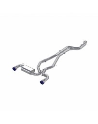 Toyota Supra GR A90 MK5 MBRP T304 Stainless Steel, 3" Cat-Back Dual Rear Outlet, with Burnt End Tips