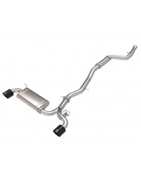 Toyota Supra GR A90 MK5 Takeda 2-1/2" - 3" 304 Stainless Catback Exhaust System w/ Black Tips