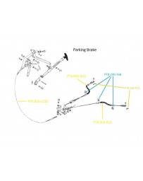 Parking Brake Cable 510 68-73