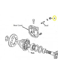 R200 Differential Cover Mount Nut OEM