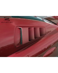 2010-2014 Ford Mustang Duraflex Circuit Window Scoop Louvers - 2 Piece