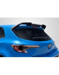 2019-2021 Toyota Corolla Hatchback Carbon Creations A Spec Roof Wing Spoiler - 1 Piece