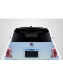 2012-2017 Fiat 500 Carbon Creations Abarth Look Roof Wing Spoiler - 1 Piece