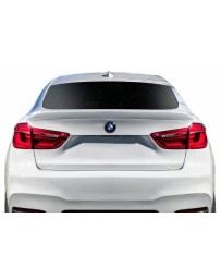 2015-2019 BMW X6 F16 / X6M F86 AF-1 Trunk Wing Spoiler ( GFK ) - 1 Piece