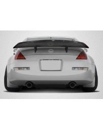 2003-2008 Nissan 350Z Z33 2DR Coupe Carbon Creations AM-S V2 Rear Wing Spoiler - 1 Piece