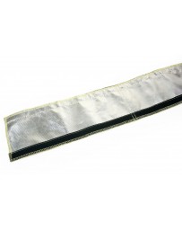 Heat Shield Silver Hose Wrap Fuel Line - 1 foot 1.25 inch