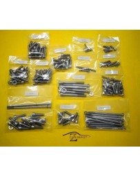 LS1 Stainless Steel Engine Bolt Kit SS 240 pcs - Hex Head